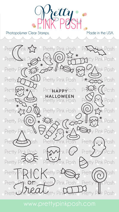 Halloween Wreath Stamp Set