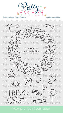 Halloween Wreath Stamp Set