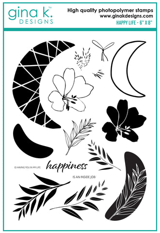 Happy Life Stamp Set