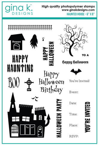 Haunted House Stamp Set