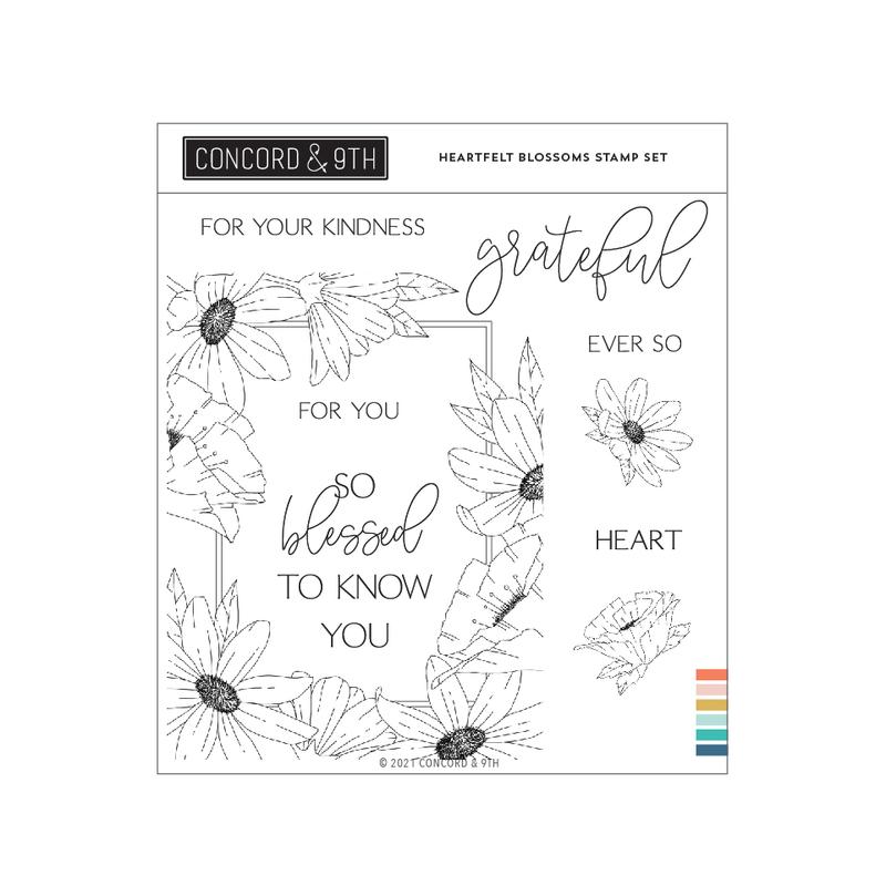 Heartfelt Blossoms Stamp Set