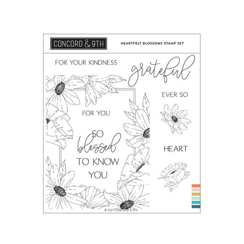 Heartfelt Blossoms Stamp Set