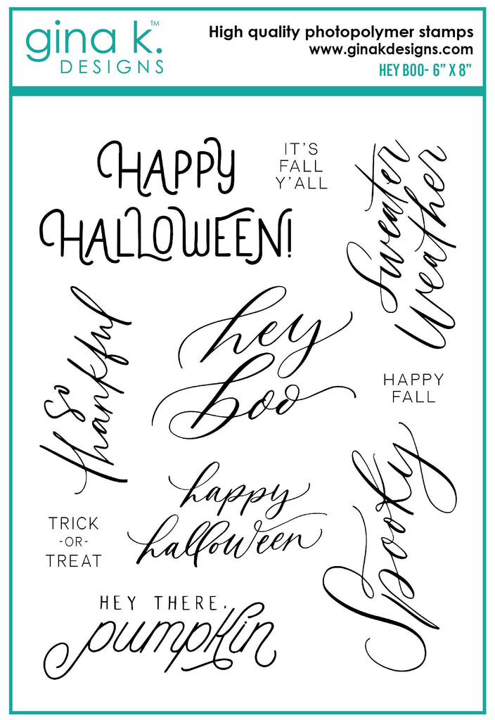 Hey Boo Stamp Set