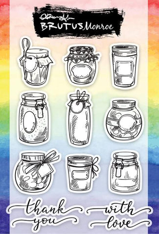 Jars of Love 6x8 Stamp