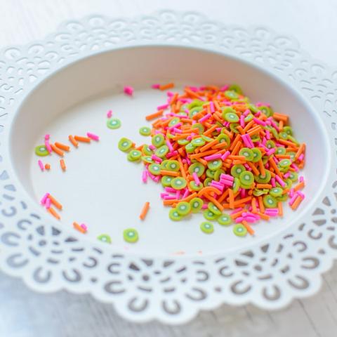 Kiwi Melon Clay Confetti