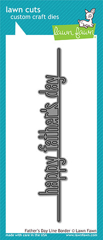 Father's Day Line Border