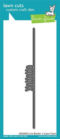 XOXOXO Line Border - RETIRING