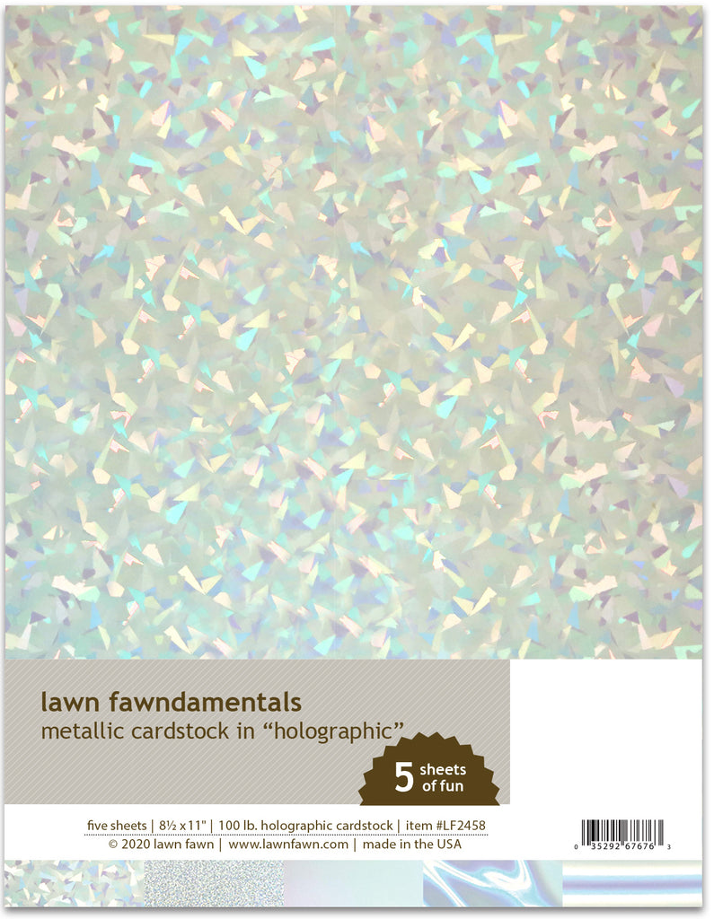 Holographic Metallic Cardstock