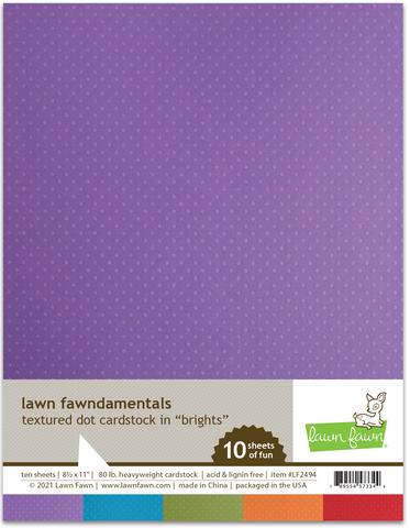 Brights Textured Dot Cardstock