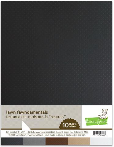 Neutrals Textured Dot Cardstock