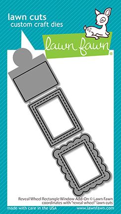 Reveal Wheel Rectangle Window Add-on Die