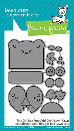 Tiny Gift Box Frog Add-on Die