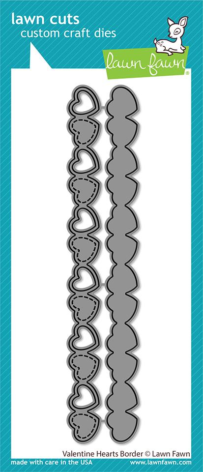 Valentine Hearts Border