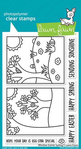Window Scene: Spring