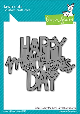 Giant Happy Mother'S Day Die
