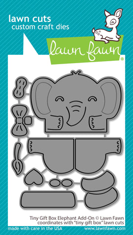 Tiny Gift Box Elephant Add-On