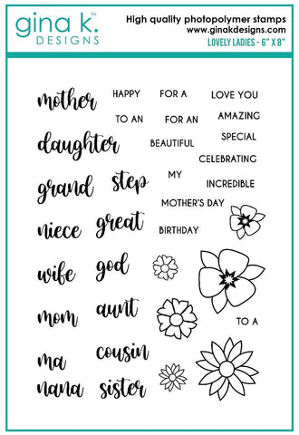 Lovely Ladies Stamp Set