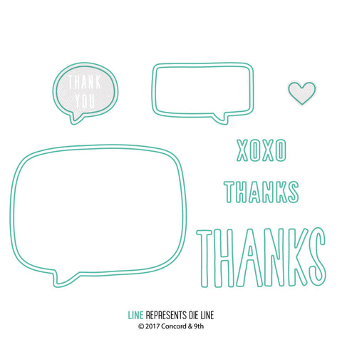 Many Thanks Dies