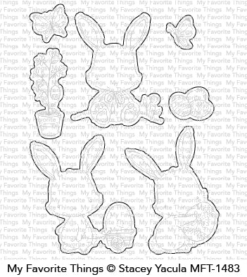 SY Easter Bunnies Die-namics