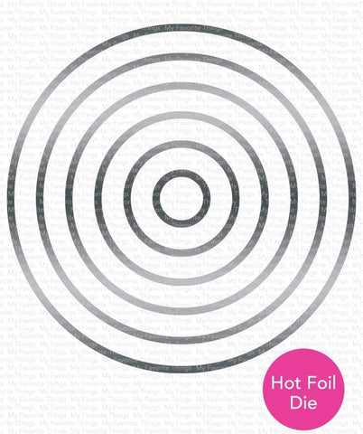 Die-namics Foiled Frames - Circle*