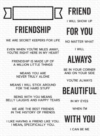 What Friendship Means*