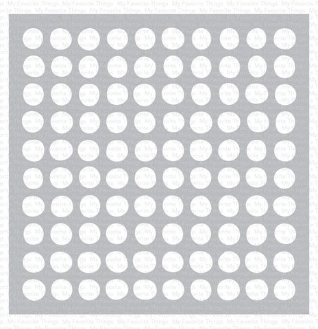 Stencil Wonky Dots*