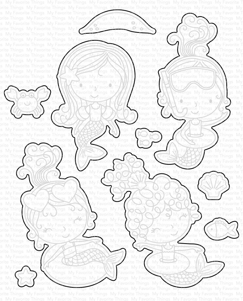 Mermaid For Each Other Die-namics*