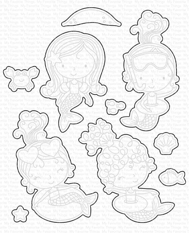 Mermaid For Each Other Die-namics*
