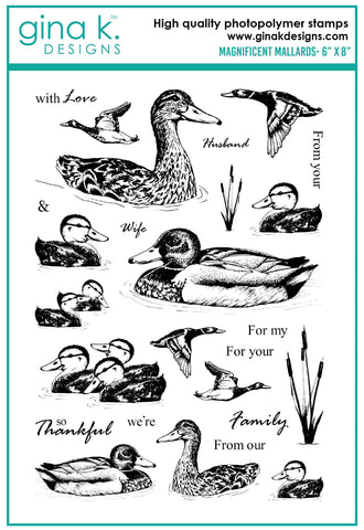 Magnificent Mallards Stamp Set