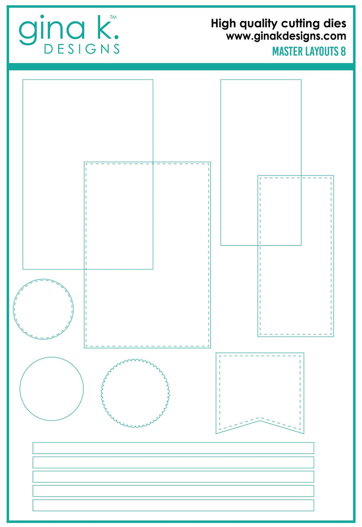 Master Layouts 8 Die Set