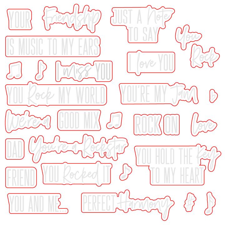 Rockstar Sentiments  Honey Cuts