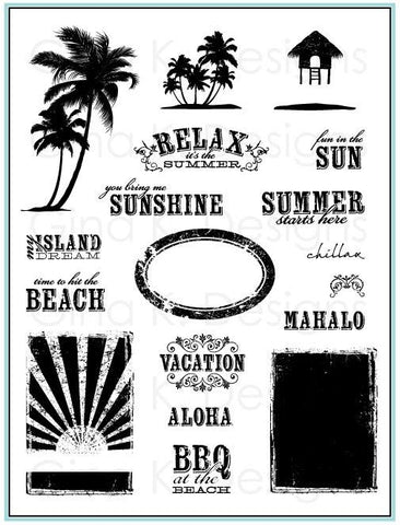 My Island Stamp Set