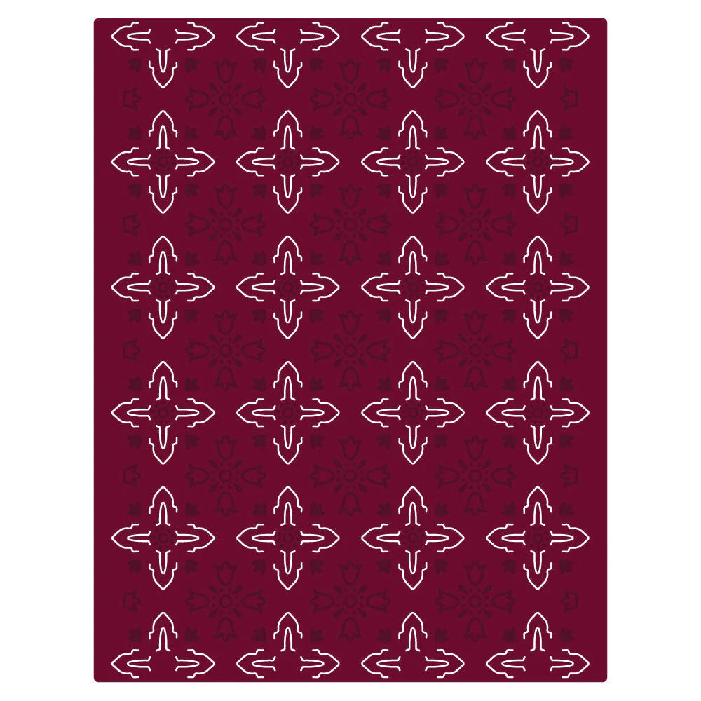 Ornate A2 Cover Plate - Base | Honey Cuts