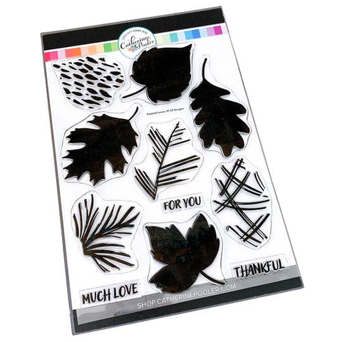 Painted Leaves Stamp Set - RETIRING