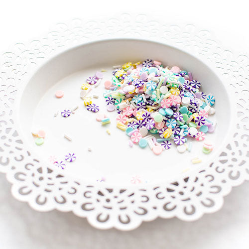 Pastel Swirls Clay Confetti