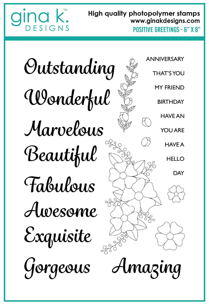 Positive Greetings Stamp Set