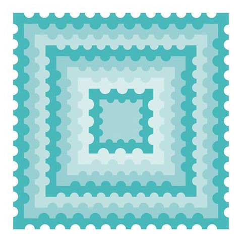 Postage Stamp Squares Honey Cuts