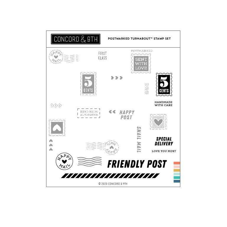 Postmarked Turnabout™ Stamp Set