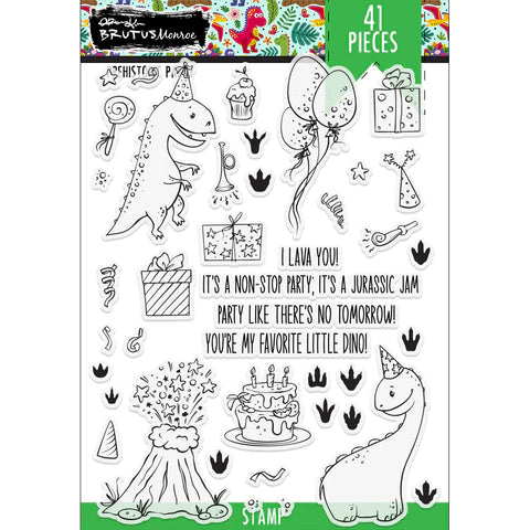 Prehistoric Party | 6x8 Stamp Set