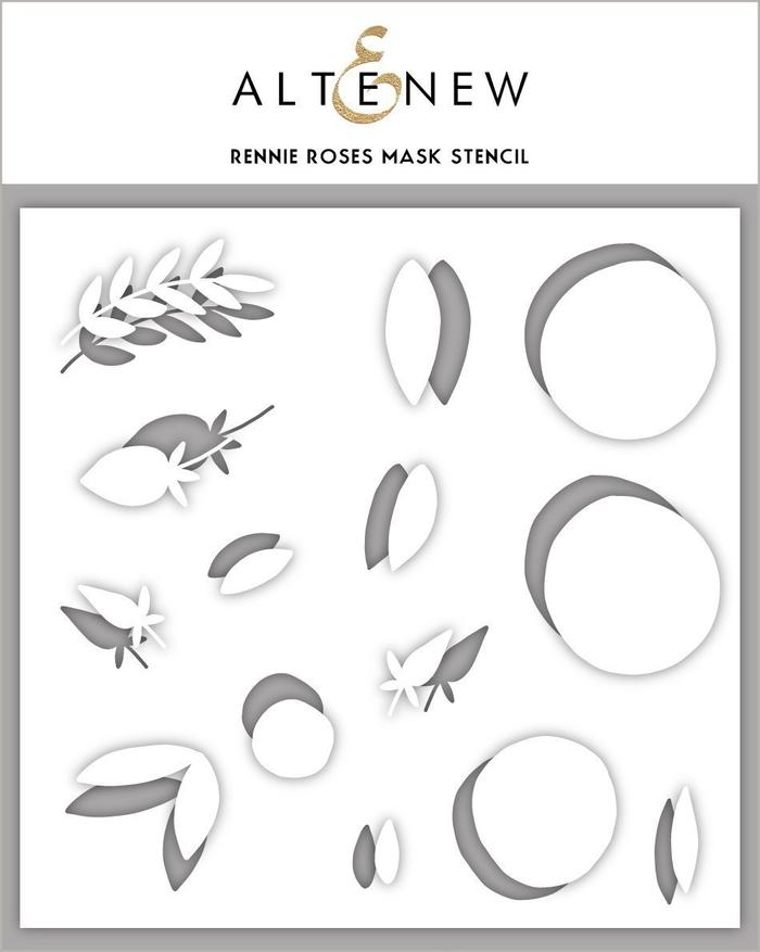 Rennie Roses Mask Stencil - RETIRING