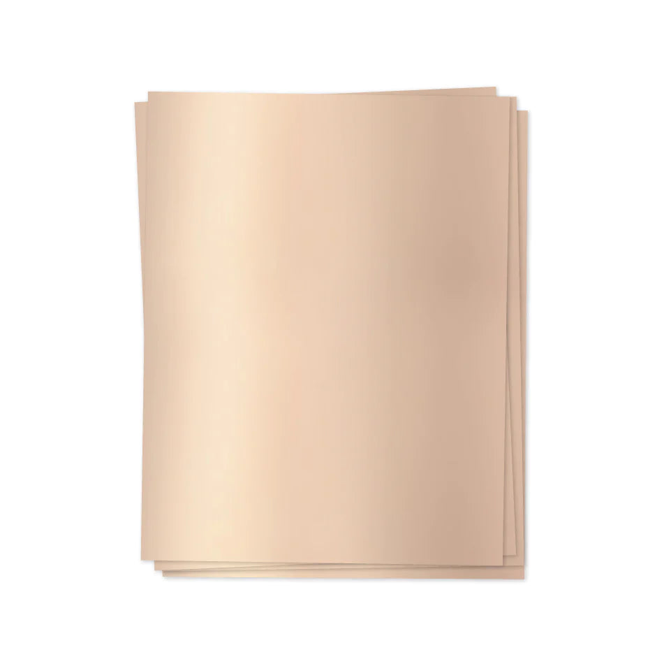 Rose Gold Foil Paper 6/pk