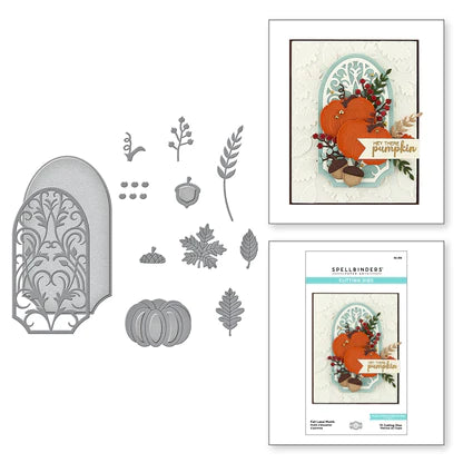 Fall Label Motifs Etched Dies from Seasonal Label Motifs Collection by Becca Feeken