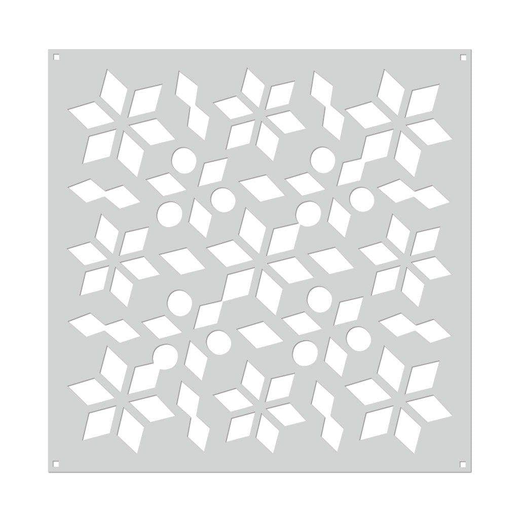 Poinsettia Pattern Stencil