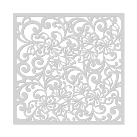 Floral Flourish Stencil