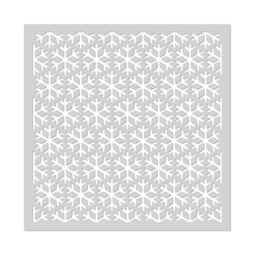 Snowflake Pattern Stencil