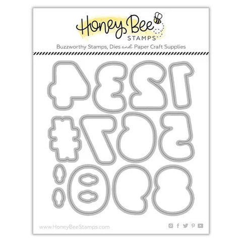 Sugar Cookie Numbers | Honey Cuts