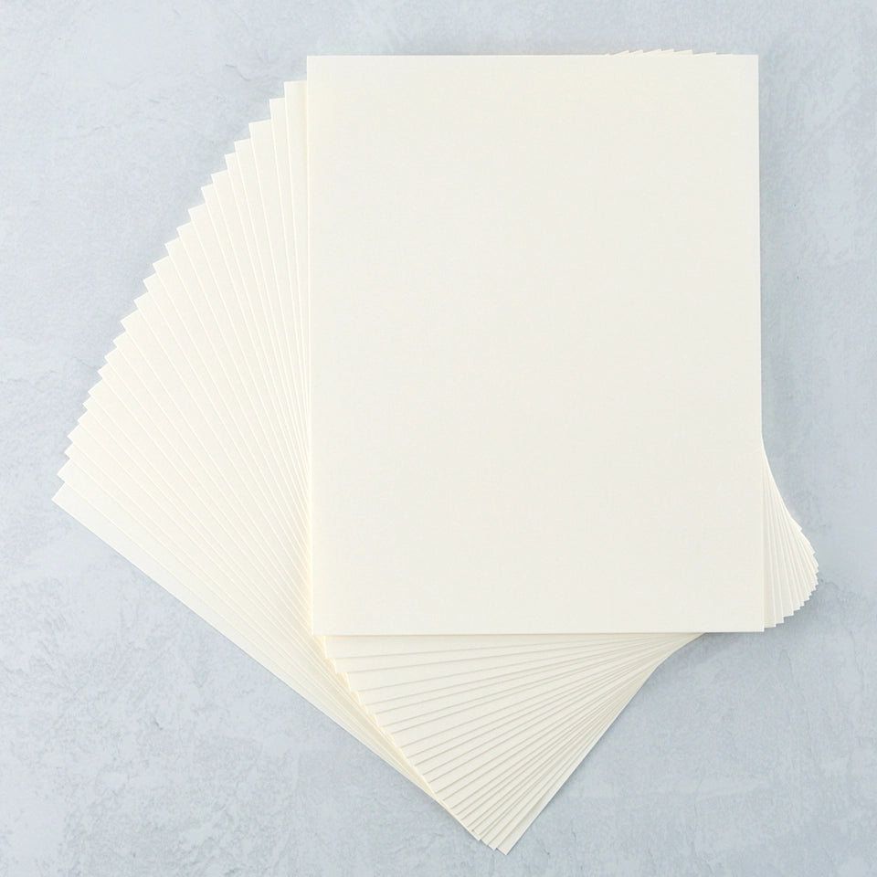 Cream Cardstock 8 1/2" x 11 - 25 pack