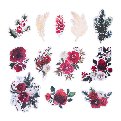 Santa Lane Floral Die Cut Shapes from Santa Lane Collection