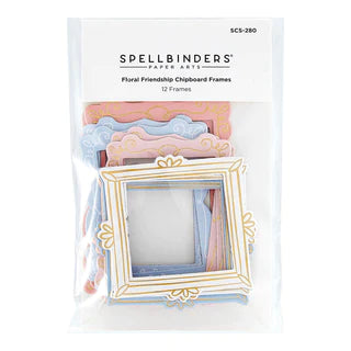 Chipboard Frames from the Floral Friendship Collection*