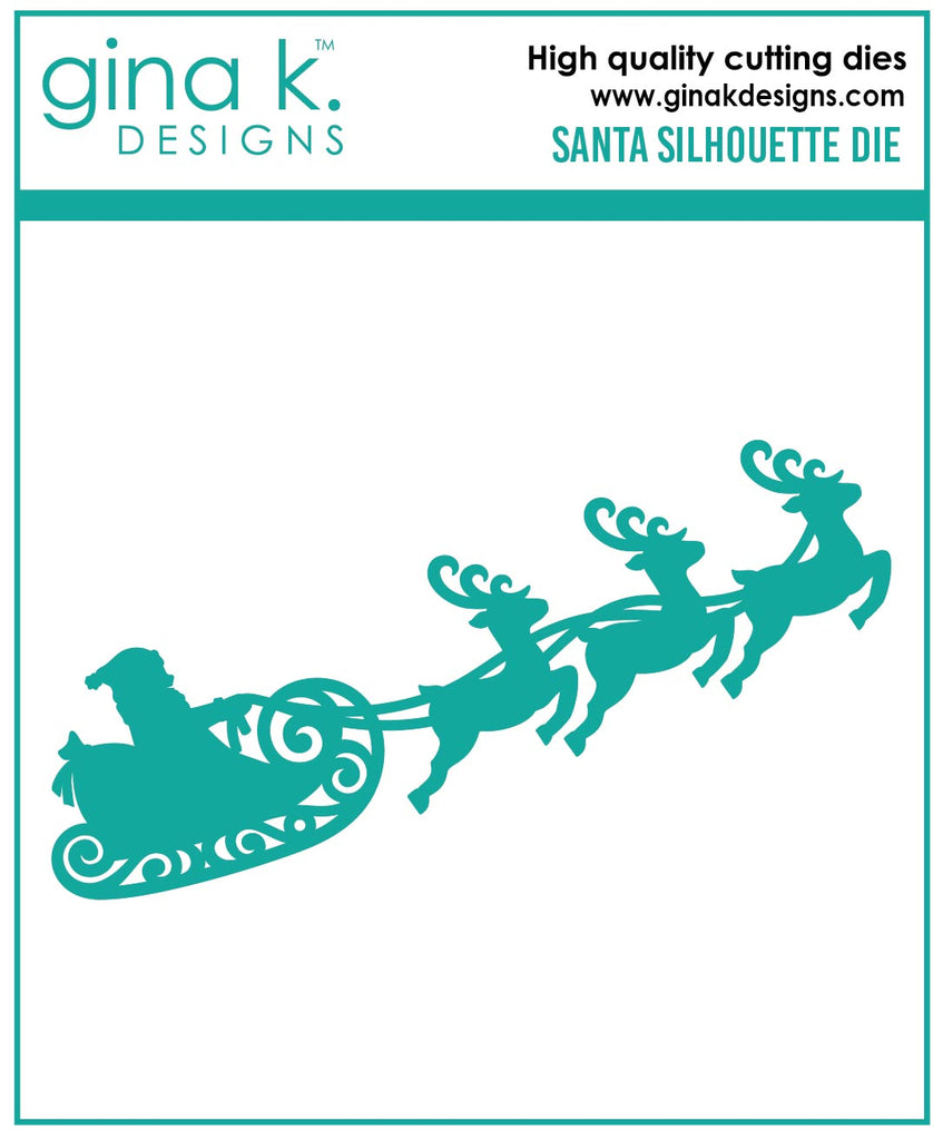 Santa Silhouette Die